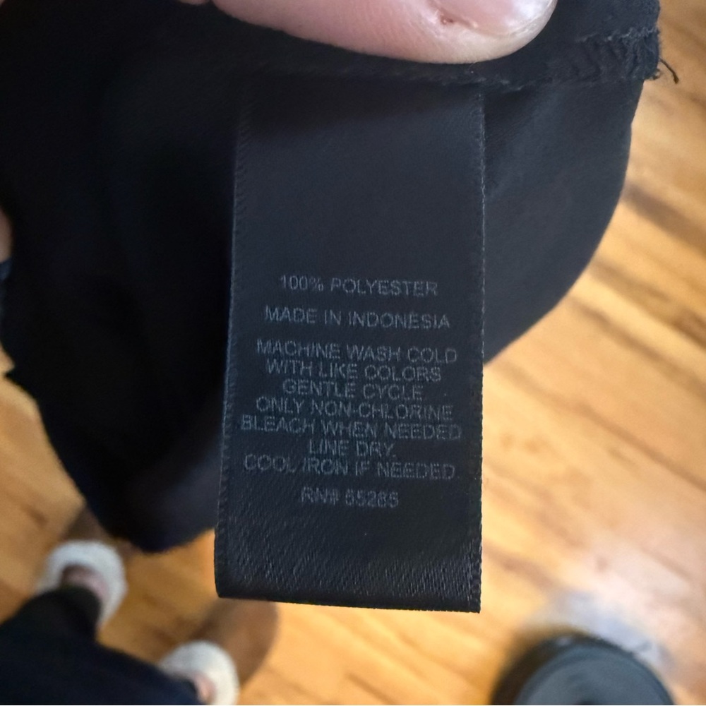 Express Black Off-Shoulder Blouse - Picture 5 of 5